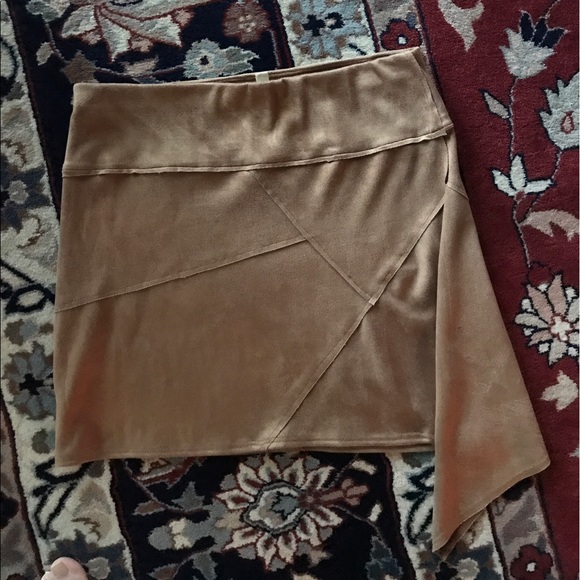 Free People by Liberty Garden Vegan Suede Skirt - Picture 4 of 4